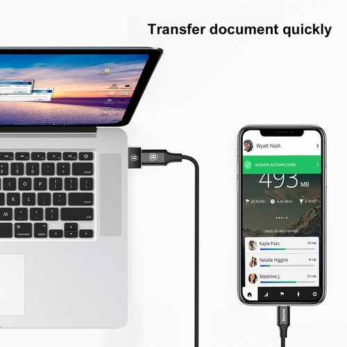 Adaptador Usb 2.0 A Usb Tipo C Hembra Convertidor Portátil