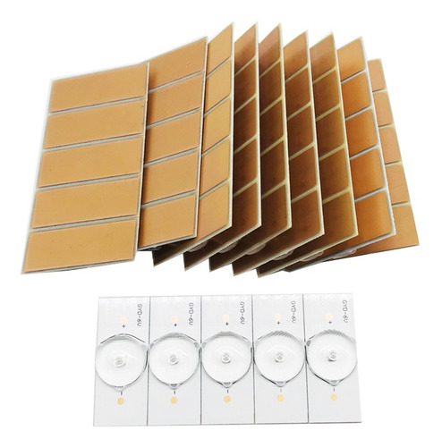 Imagen 5 de 7 de Kkmoon 50pcs 6v Smd Lámpara Perlas Con Lente Óptica Fliter P