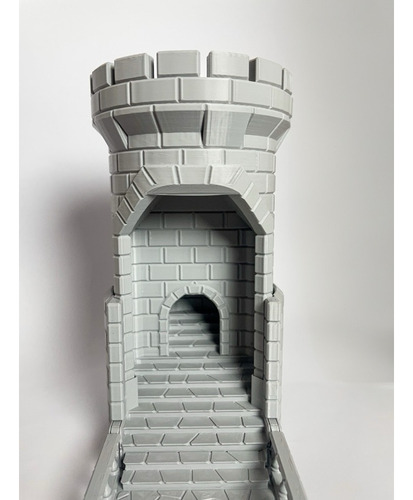 Torre De Rpg E Board Game - Rolador Manual E Automático