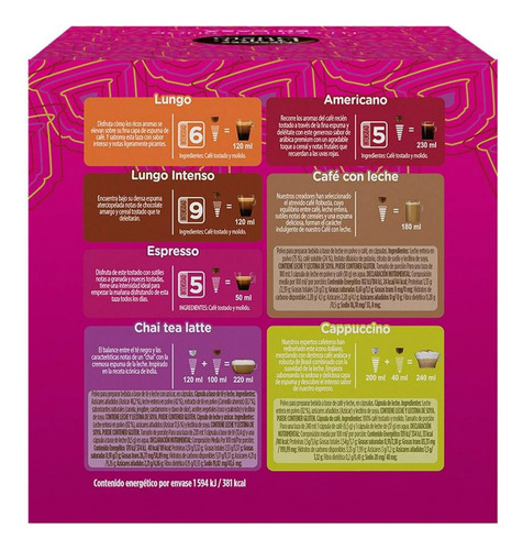 24 Cápsulas De Nescafé Dolce Gusto De Café Y Polvo