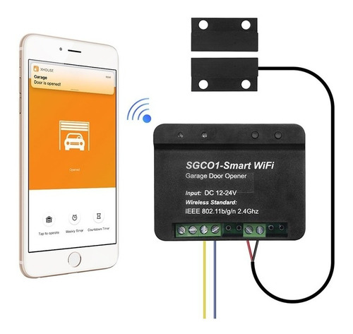 Receptor Abre Portón Vía Wifi Por App. Promatic