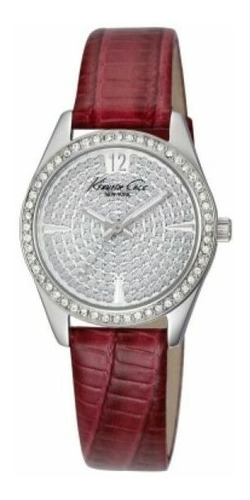 Reloj Mujer Kenneth Cole Kc2843 Classic Crystal-accented Pin