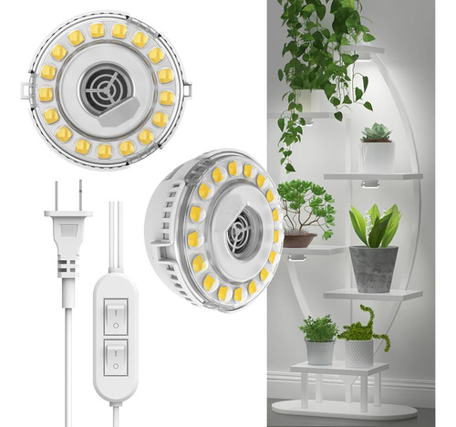 Luz De Cultivo Sansi Led Puck, 10w (150 Vatios Equivalentes)