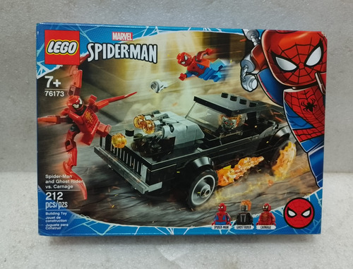 Lego 76173 Spiderman Y Ghost Rider Vs Carnage 