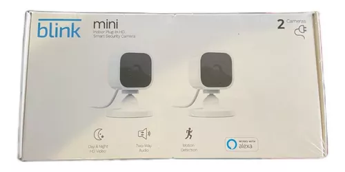 Blink Mini Camara De Seguridad Para Interior 1080p 2 Pack