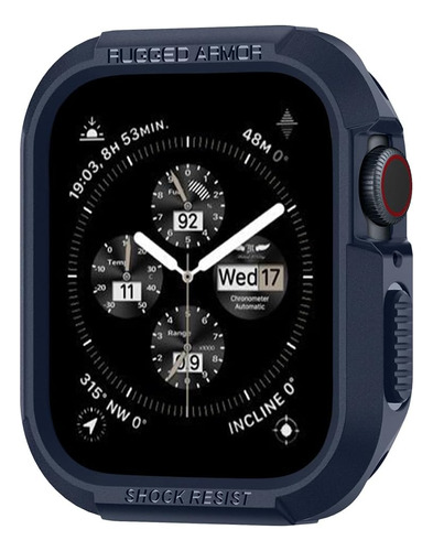 Funda Spigen Apple Watch 44 Series 6/se/5/4 Azul