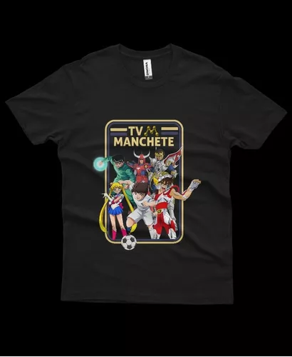 Camisa Animes Tv Manchete Seiya, Yusuke, Shurrato.