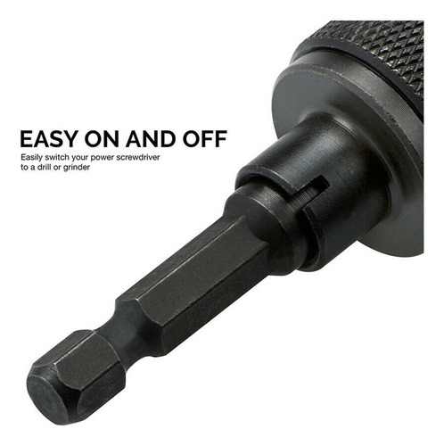 G Adaptador Chuck Hex K Sin Llave De 1/4 Para Taladro De