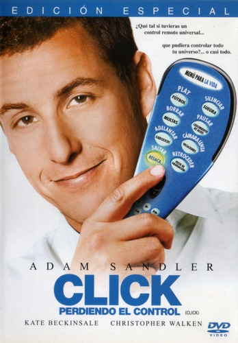Click: Perdiendo El Control ( Adam Sandler ) Dvd Original (Usado)