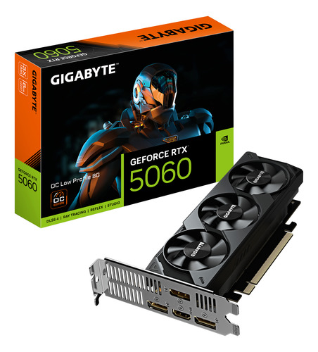 Placa De Video Gigabyte Rtx 5060 Oc 8gb Low Profile