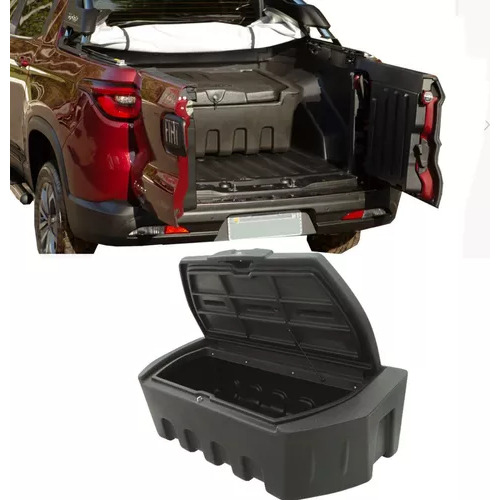 Caixa Bau Para Caçamba Ford Ranger Cabine Dupla Xl 2015