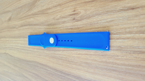 Correa Deportiva Lisa Ligera Smartwatch Foxbox Sport I29 Azul Rey 2.2 Cm