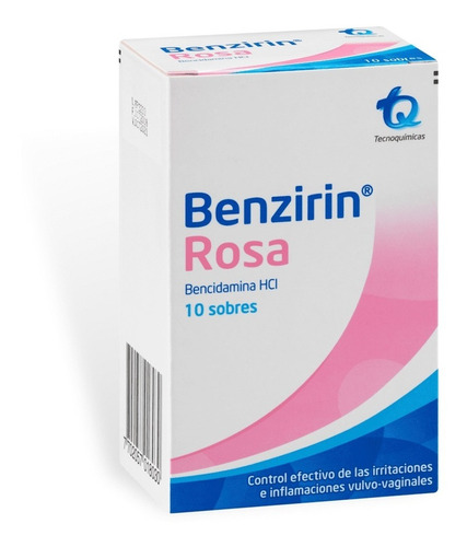 Benzirin Rosa Caja X 10.00 Und