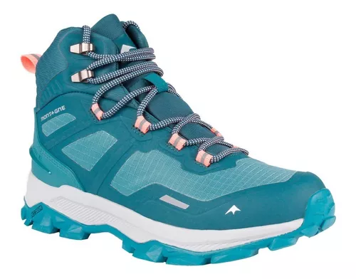 Botas De Mujer Montagne Impermeables Trekking 1 Inc