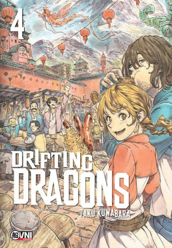 Drifting Dragons Vol 04 Ovni Manga