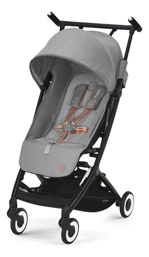 Coche de paseo Cybex Gold Libelle lava grey con chasis color negro