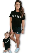 Comprar Conjunto De Playeras Mamá E Hijo\u002Fa Mama Mini