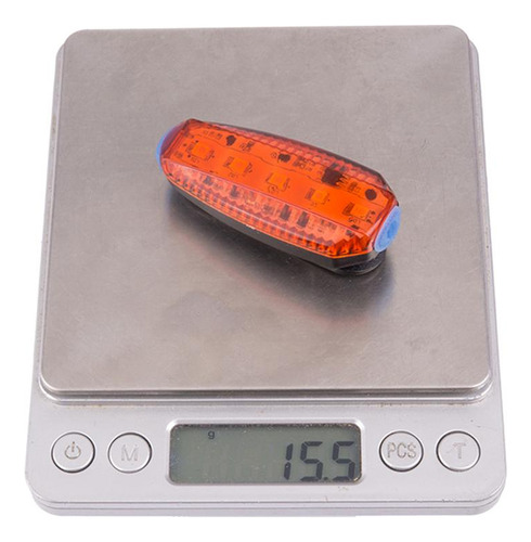 2 Lámpara Impermeable Cola Trasera Clip En Usb Lámpara