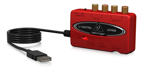 Interfaz de audio Behringer U-Control UCA222