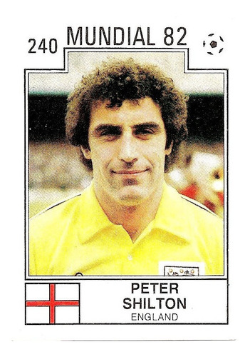 Antigua Barajita Peter Shilton - Mundial De Futbol España 82