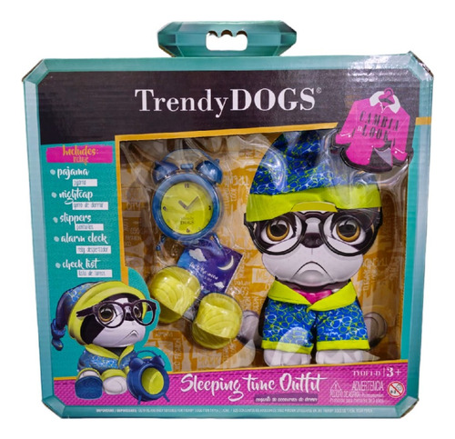 Trendy Dogs Sleeping Time Outfit Intek - Eternia Store