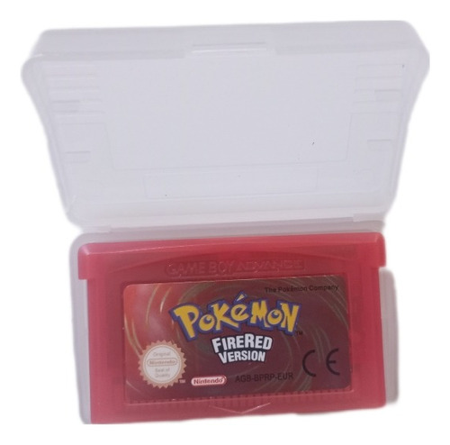 Pokemon Rojo Fuego Ingles Para Game Boy Adv, Nds Repro