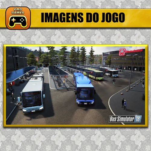 Jogo Bus Simulator 18 Pc Digital