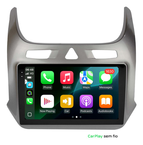 Multimidia Cobalt 2012/2023 Android 14 2gb Carplay 9p Qled