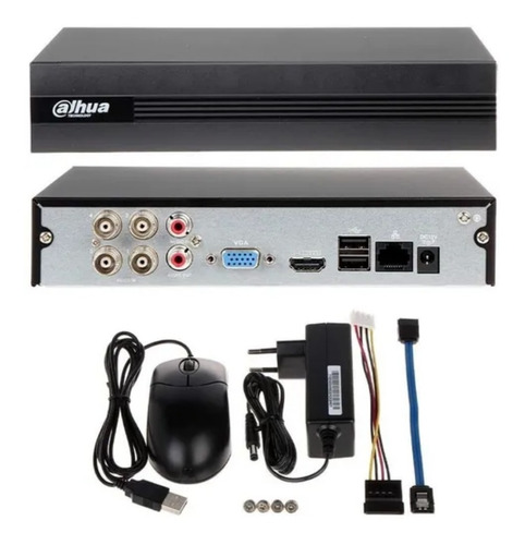 Kit Seguridad Dahua Hd Dvr 4+4 Camaras Infrarrojas Bullet