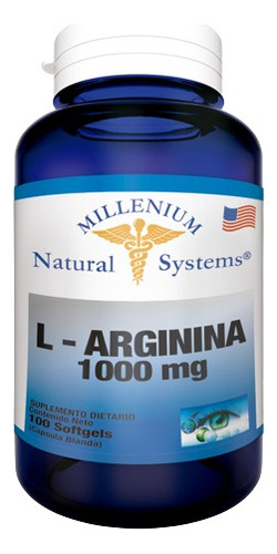 L-arginina 1000mg X60 Capsulas - Unidad a $42000