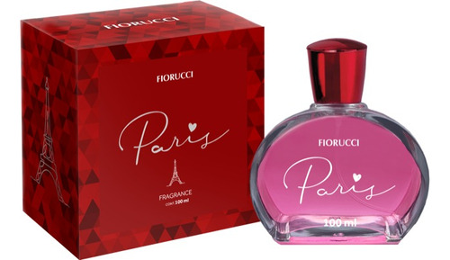 Perfume Deo Colônia Feminino Paris 80ml Fiorucci