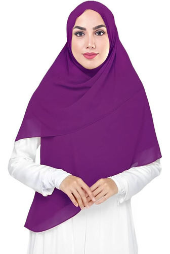 Lina & Lily Premium Gasa Hijab Cabeza Bufanda Chal Envoltura
