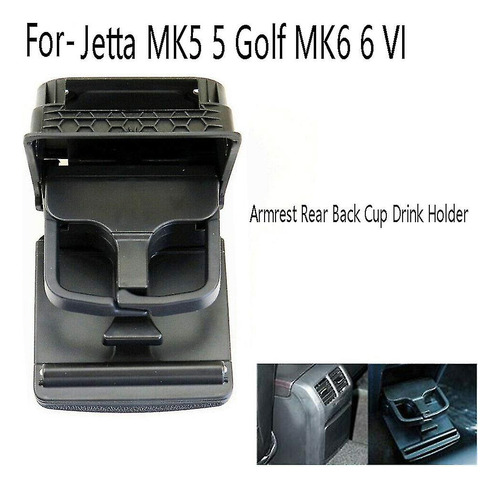 Portavasos De Consola Central Para Jetta Mk5/mk6 Golf