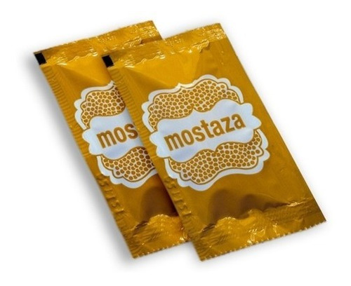 Mostaza Sachet Bolsa 100 Unidades