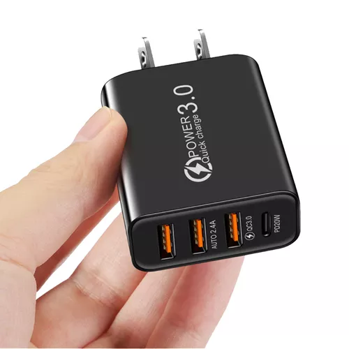 Cargador USB Turbo Quick Charge 3.0 - Carga rápida