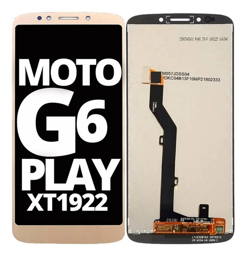 Modulo Pantalla Moto G6 Play E5 Tactil Motorola Display Orig