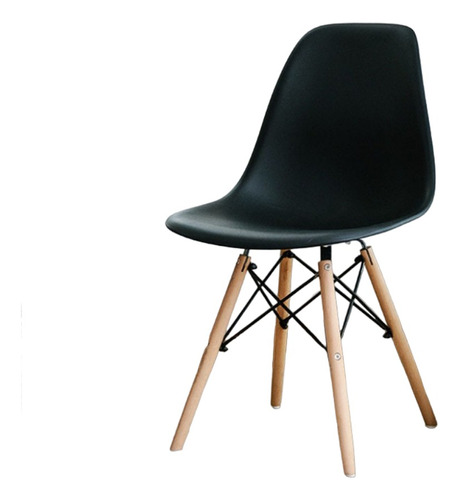 Silla Eames Moderna Minimalista Para Comedor Oficina Colores