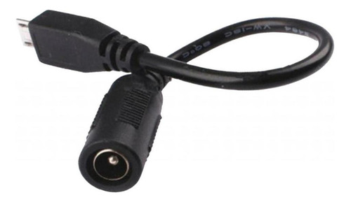 Conector Hembra De 5,5 Mm X 2,1 Mm A Conector Macho Usb Del