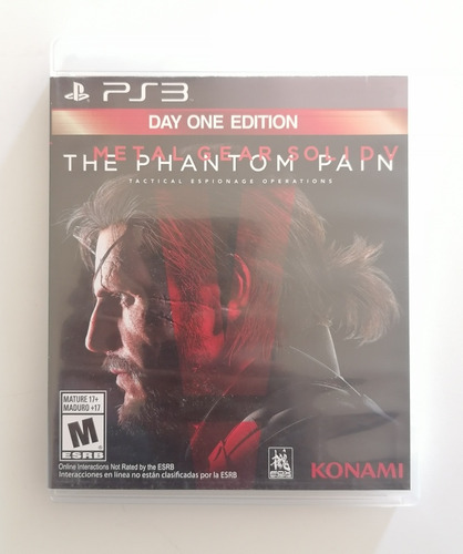 Juego Ps3 Metal Gear Solid V The Phantom Pain 
