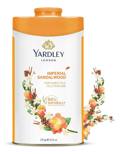 Yardley Talco Perfumado De Sándalo