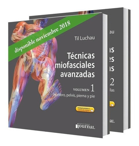 Libro - Técnicas Miofasciales Avanzadas 2 Vols Luchau Nuevo!