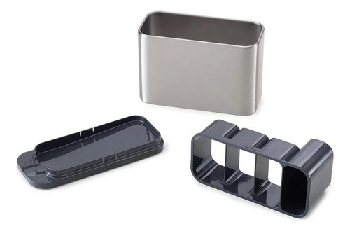 Escurridor De Cubiertos Organizador Utensilios Acero Platead