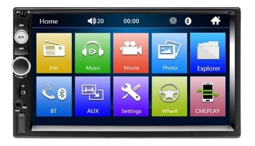 Mp5 Player / Pantalla Android 2 Din De 7 Pulgadas