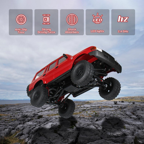 Escala Losbenco Rc Crawler Rc Rock Crawler, Wpl C54 Todos Lo