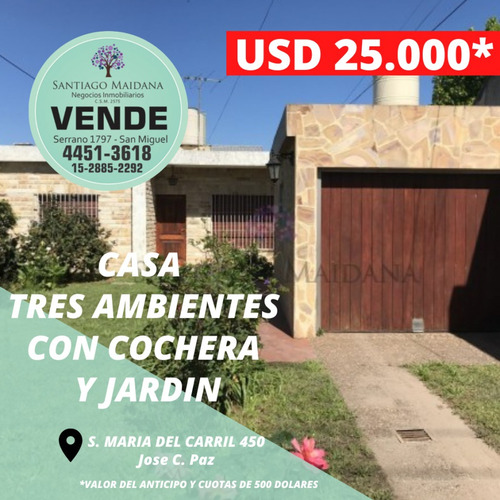 Venta  Casa Jose C Paz