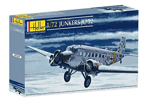 Heller Junkers Ju 52 / 3m Modelo De Avión De Kit De Construc
