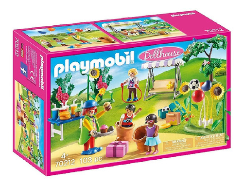 Playmobil Dollhouse Fiesta De Cumpleaños Muñeco Niña 70212 C