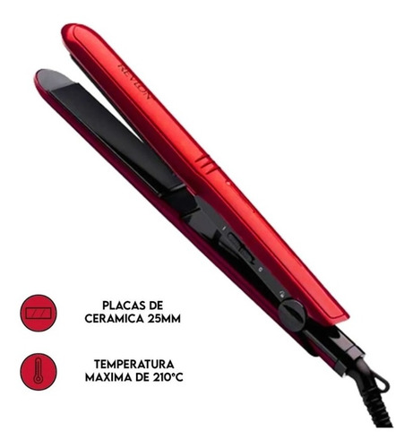 Imagen 3 de 5 de Secador De Pelo 2000w + Planchita De Pelo Revlon - Oferta