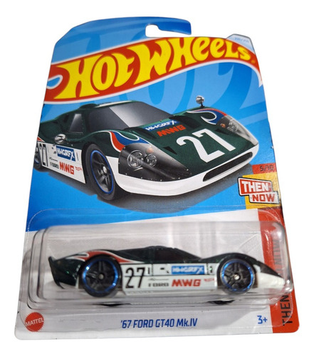 Hotwheels Ford Gt40 Negro
