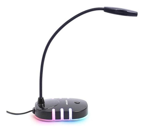 Micrófono Usb Rgb Pedestal Halion Ha-tm200